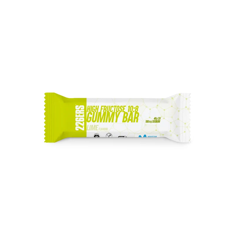 HIGH FRUCTOSE GUMMY BAR 60g - Gominola Energética