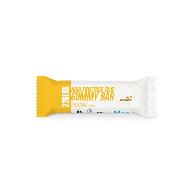 HIGH FRUCTOSE GUMMY BAR 60g - Gominola Energética