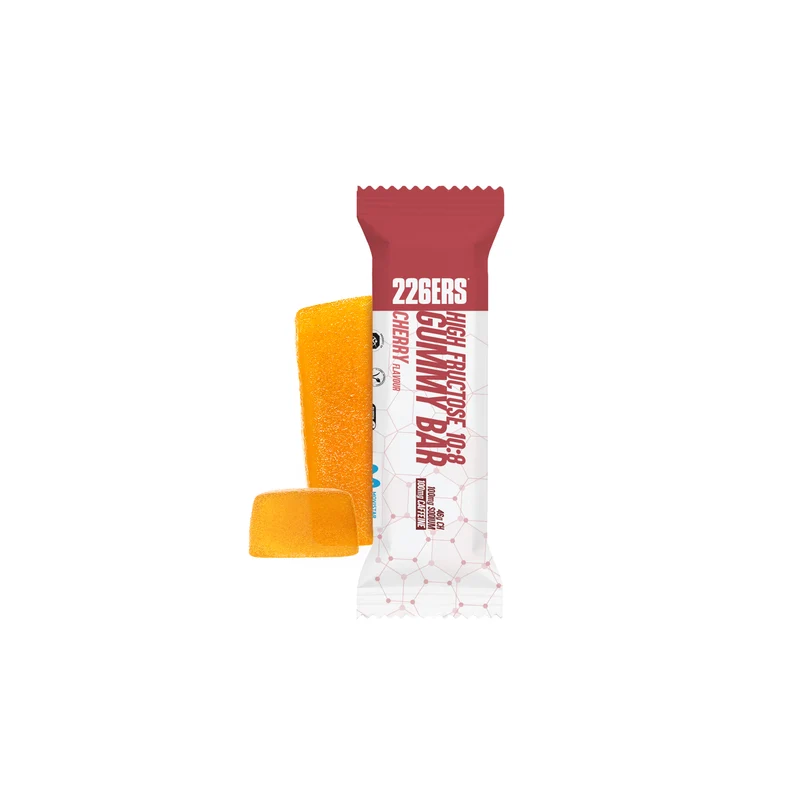 HIGH FRUCTOSE GUMMY BAR 60g - Gominola Energética