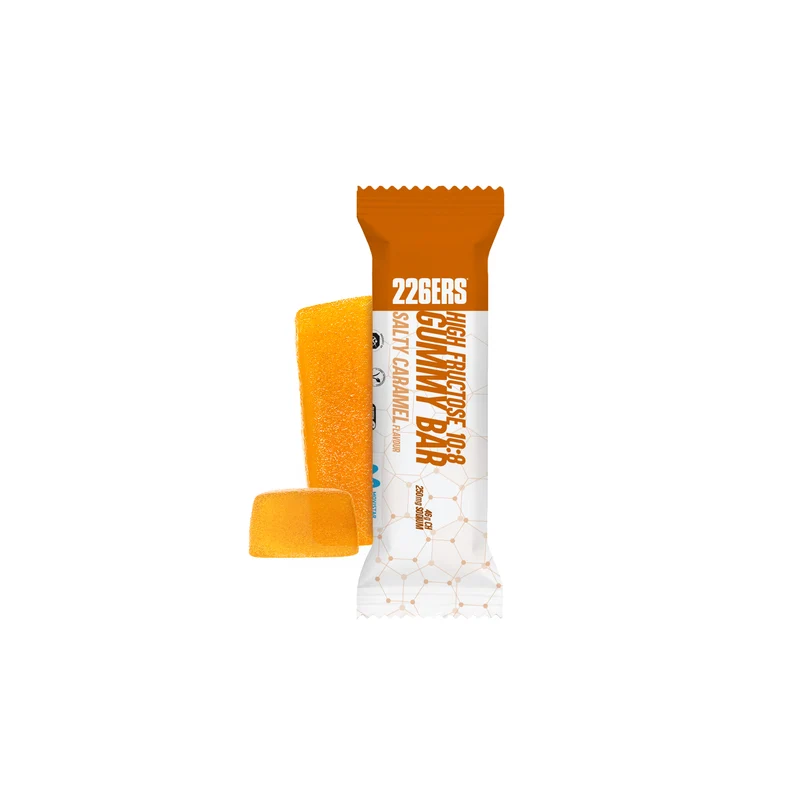 HIGH FRUCTOSE GUMMY BAR 60g - Gominola Energética