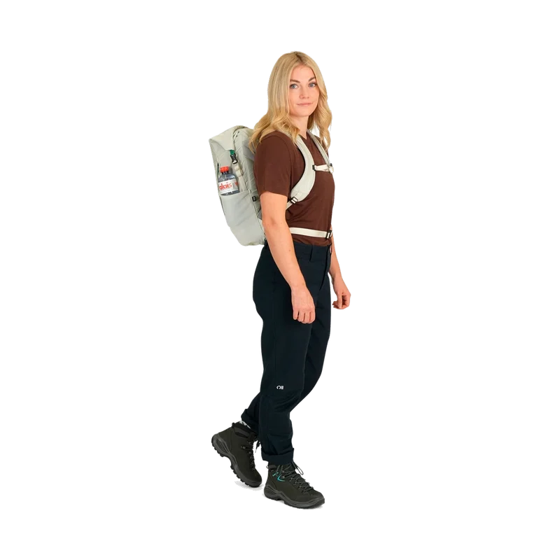 Exped Typhoon 25 White, wasserdichter Tagesrucksack für Wandern, Bike und Alltag
