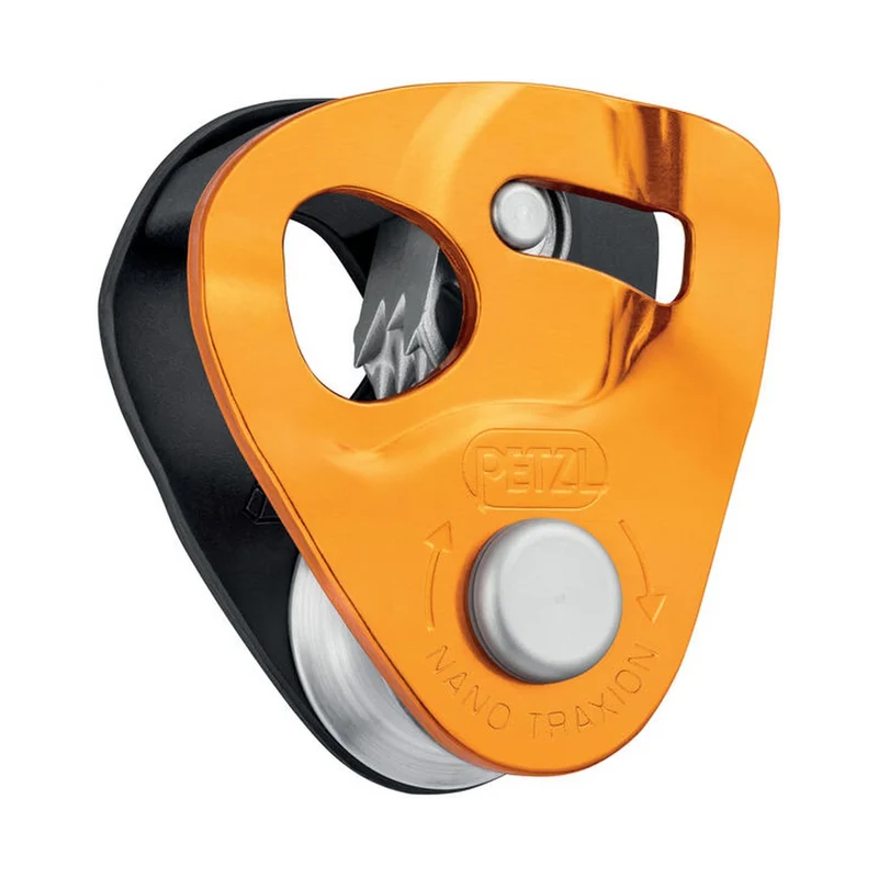 Petzl Nano Traxion Orange