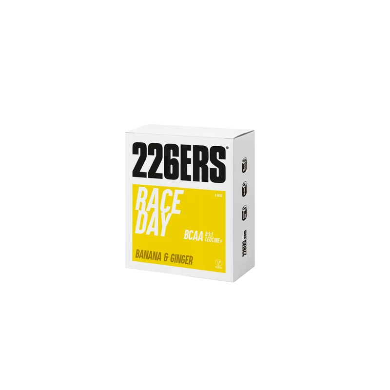 BOX 6 RACE DAY BAR BCAA 40g - Barrita Energética Vegana