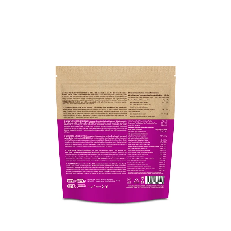VEGAN PROTEIN - Batido Proteico Vegano en Polvo 700g
