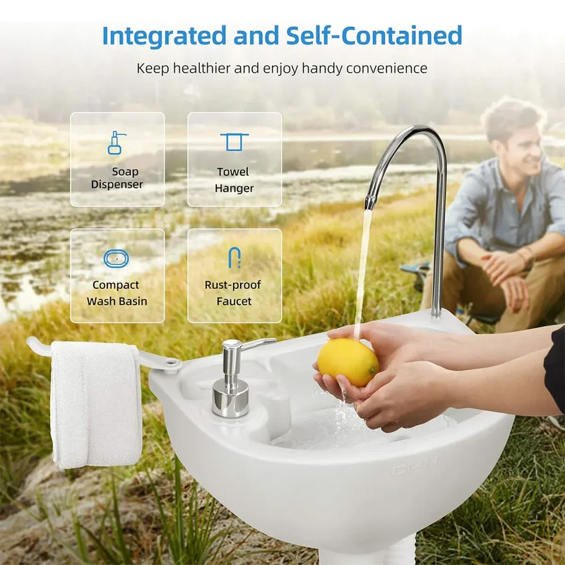 Mobile Portable Outdoor Washbasing