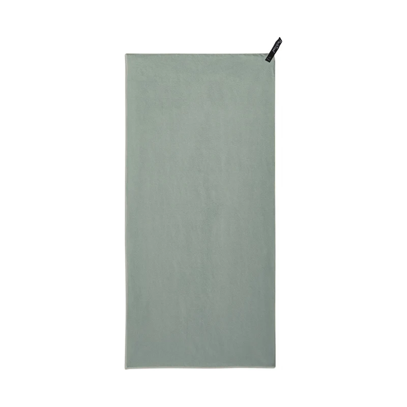 PackTowl Personal Body Grey, ultraleichtes Mikrofaser-Handtuch für Outdoor & Reisen