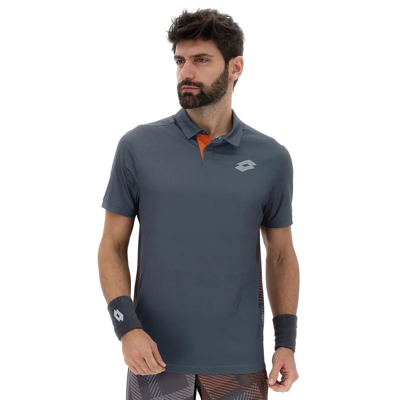 Tech IV Polo Herren-hellgrau
