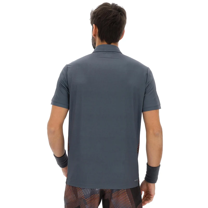Tech IV Polo Herren-hellgrau