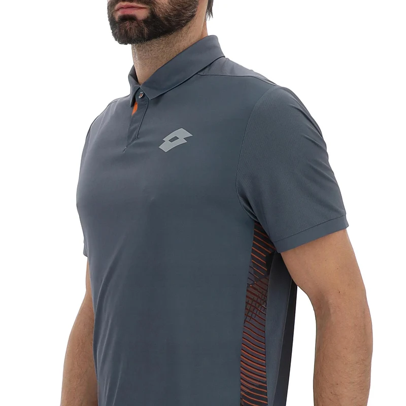 Tech IV Polo Herren-hellgrau