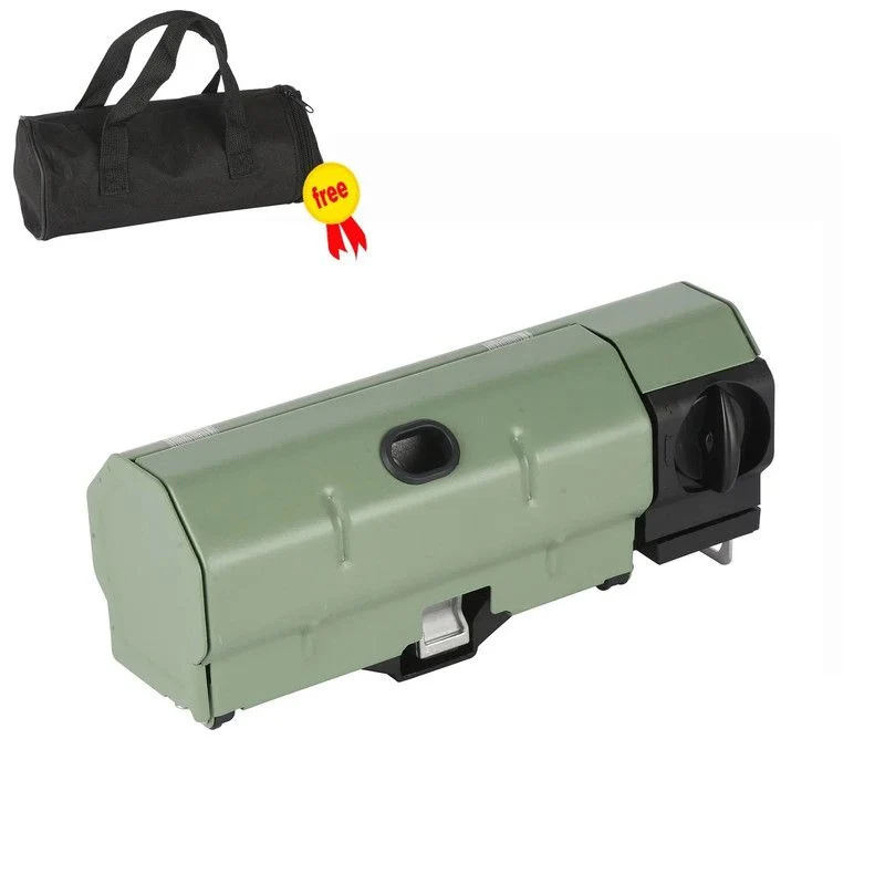 2600W Portable Folding Gas Camping Stove Green