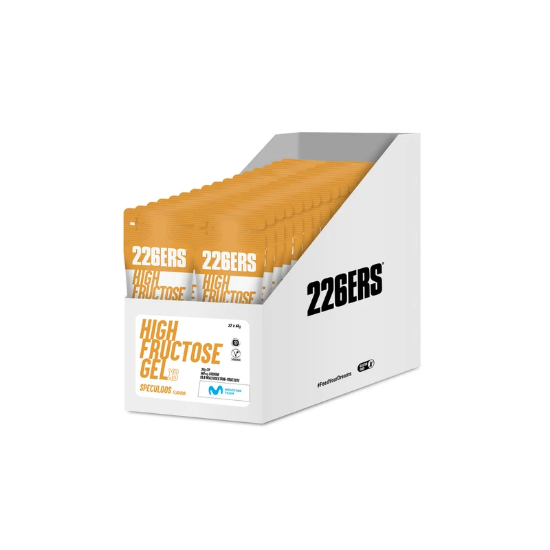 BOX 32 HIGH FRUCTOSE GEL XS 44g - Gel Energético con fructosa