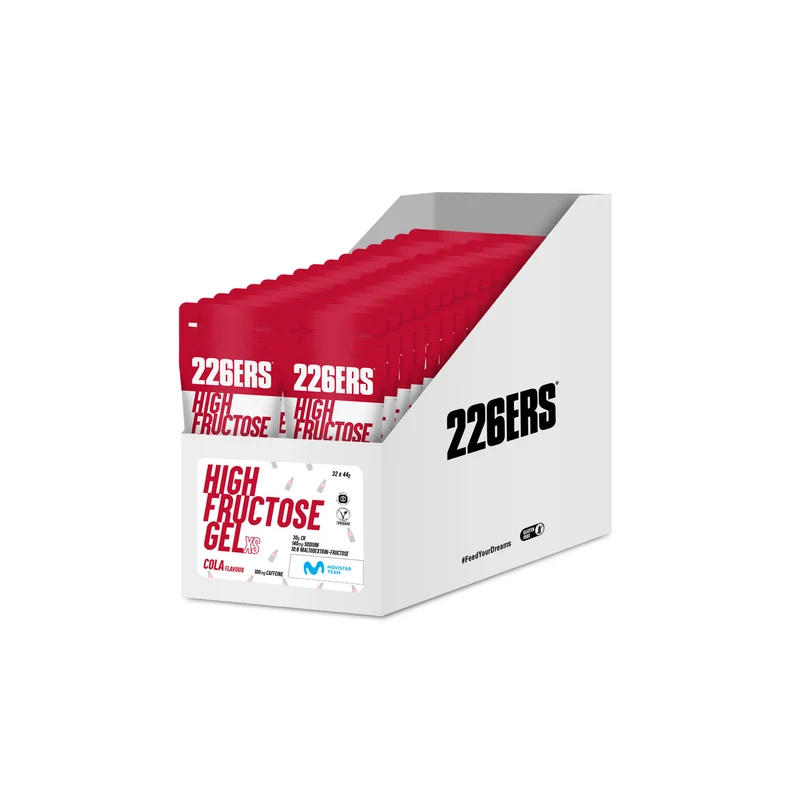 BOX 32 HIGH FRUCTOSE GEL XS 44g - Gel Energético con fructosa