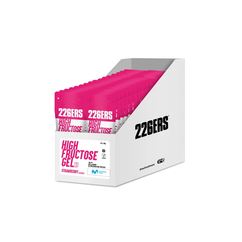 BOX 32 HIGH FRUCTOSE GEL XS 44g - Gel Energético con fructosa