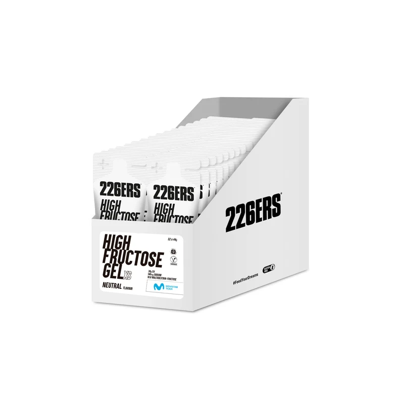 BOX 32 HIGH FRUCTOSE GEL XS 44g - Gel Energético con fructosa
