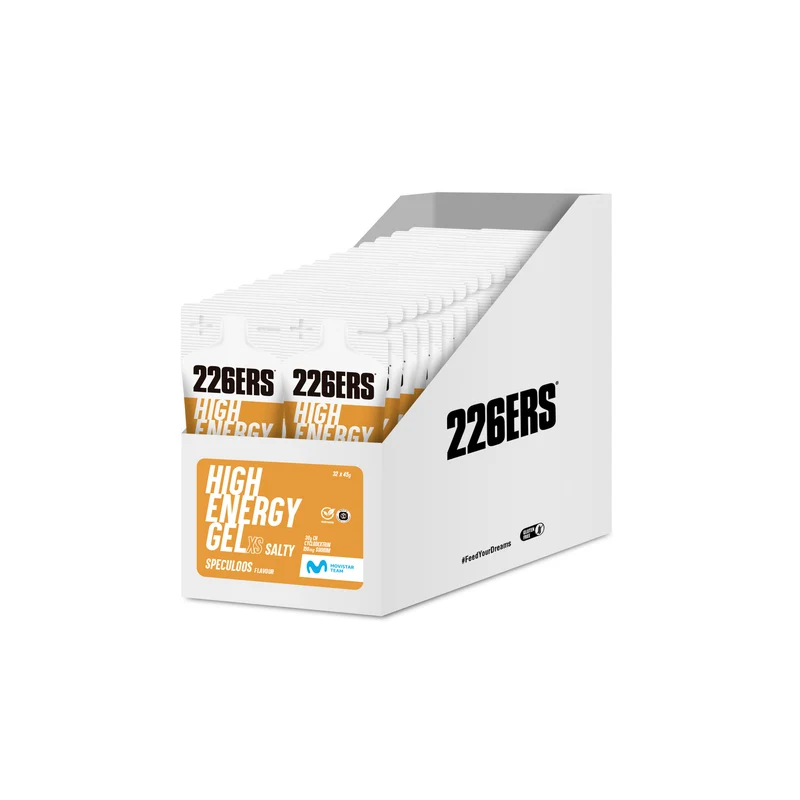 BOX 32 HIGH ENERGY GEL XS 45g - Gel Energético con ciclodextrina