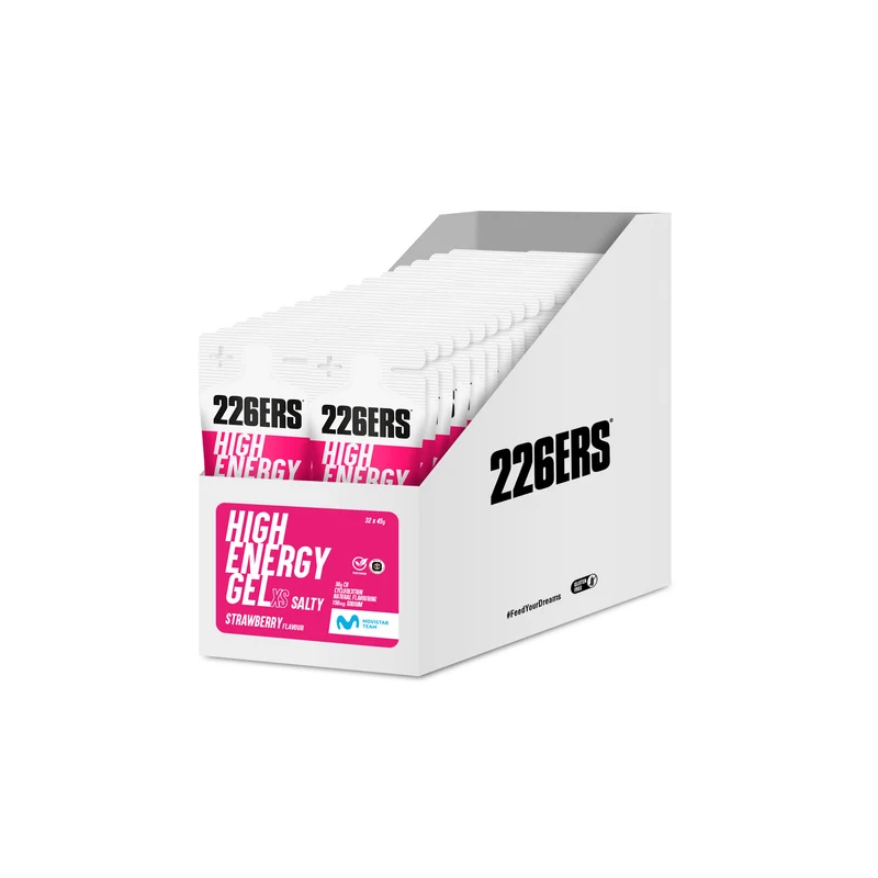 BOX 32 HIGH ENERGY GEL XS 45g - Gel Energético con ciclodextrina