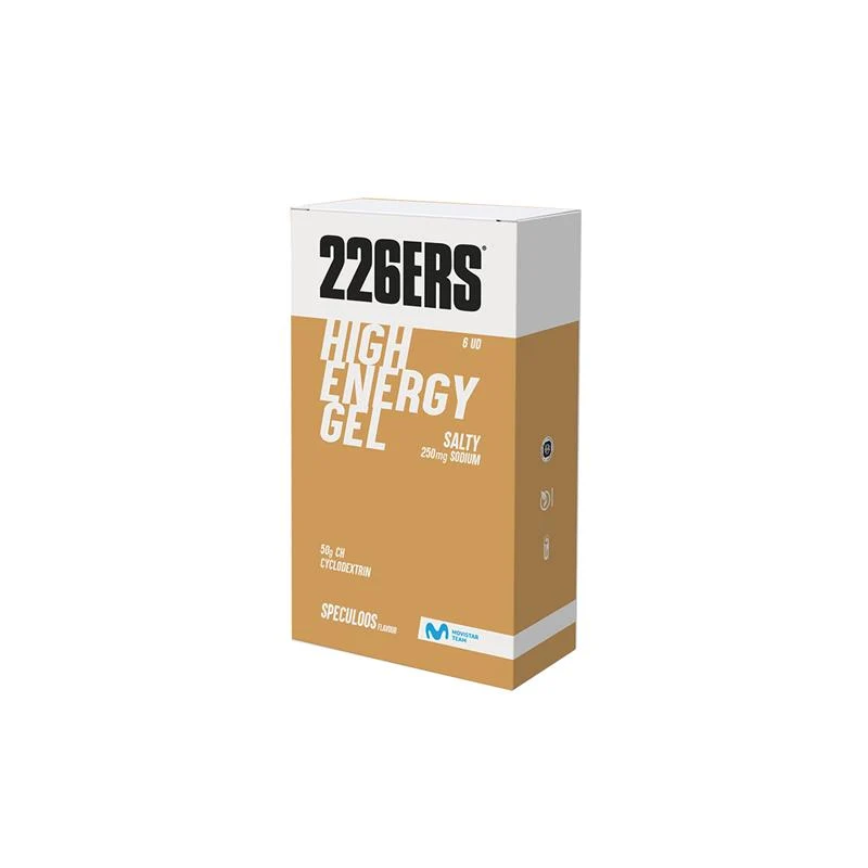 BOX 6 HIGH ENERGY GEL 76g - Gel Energético con ciclodextrina