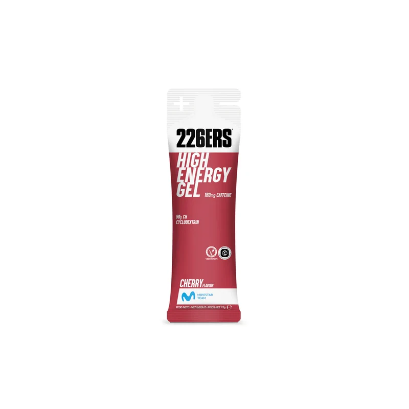 BOX 24 HIGH ENERGY GEL 76g - Gel Energético con ciclodextrina