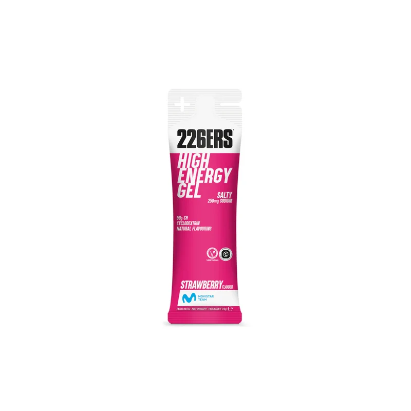 BOX 24 HIGH ENERGY GEL 76g - Gel Energético con ciclodextrina