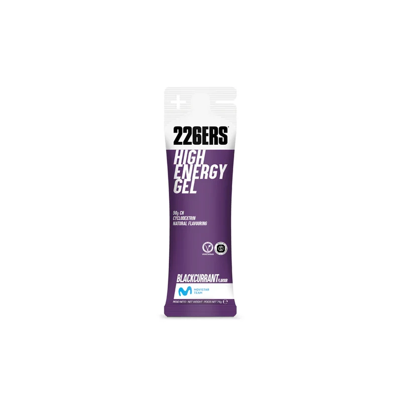 BOX 24 HIGH ENERGY GEL 76g - Gel Energético con ciclodextrina