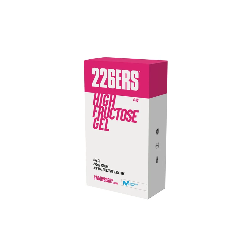 BOX 6 HIGH FRUCTOSE GEL 80g - Gel Energético con fructosa