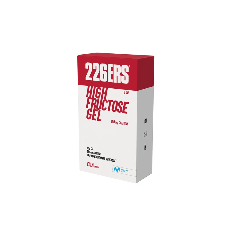 BOX 6 HIGH FRUCTOSE GEL 80g - Gel Energético con fructosa