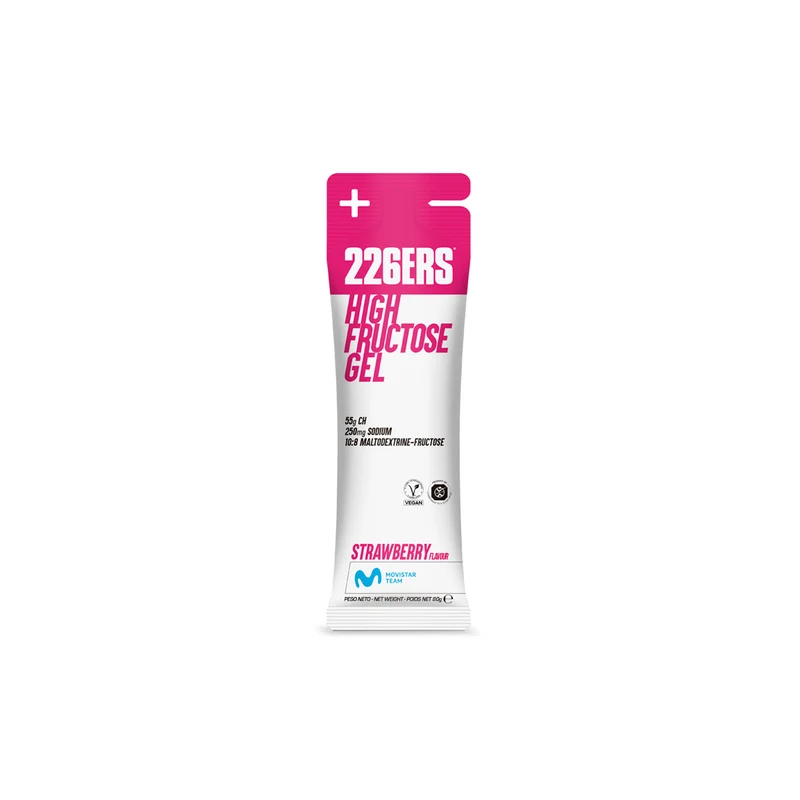 BOX 6 HIGH FRUCTOSE GEL 80g - Gel Energético con fructosa