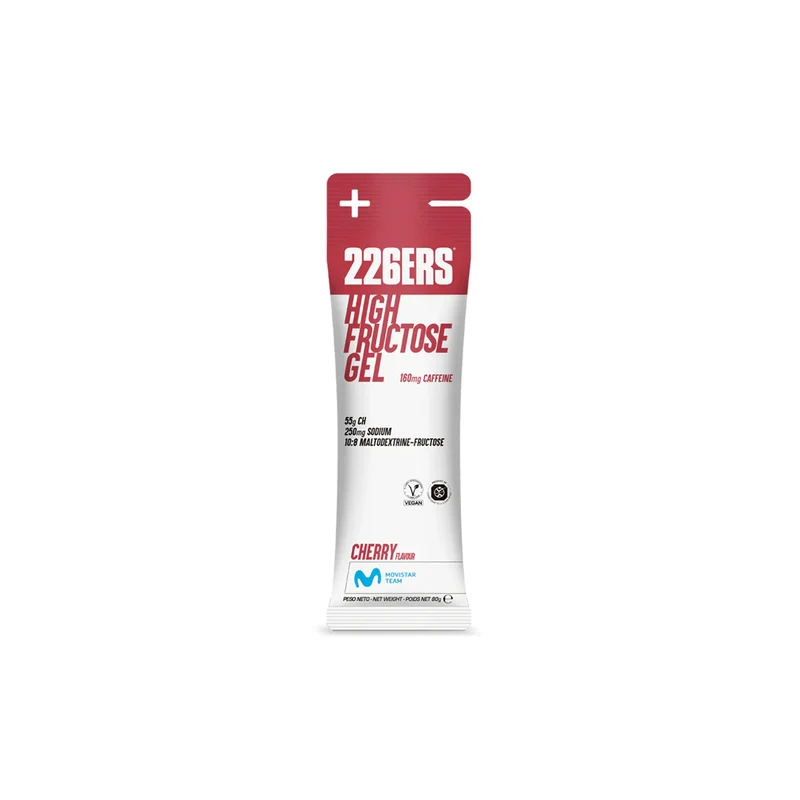 BOX 6 HIGH FRUCTOSE GEL 80g - Gel Energético con fructosa