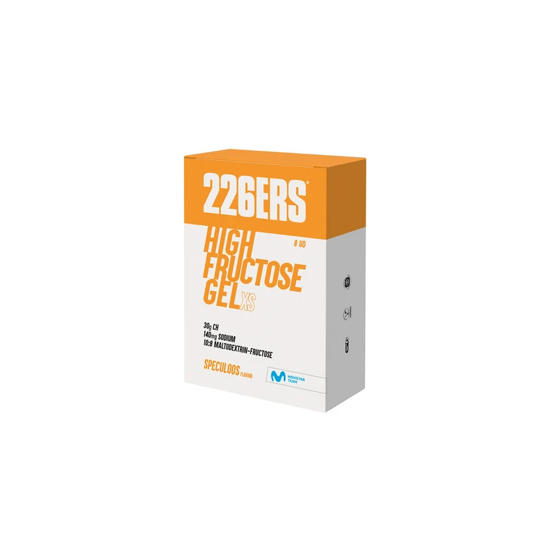 BOX 8 HIGH FRUCTOSE GEL XS 44g - Gel Energético con fructosa