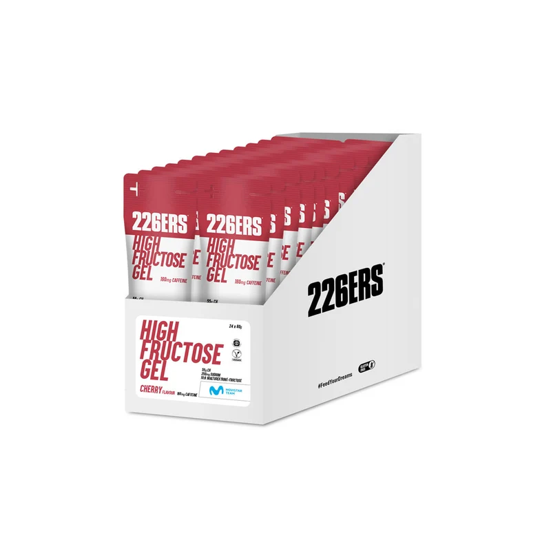 BOX 24 HIGH FRUCTOSE GEL 80g - Gel Energético con fructosa