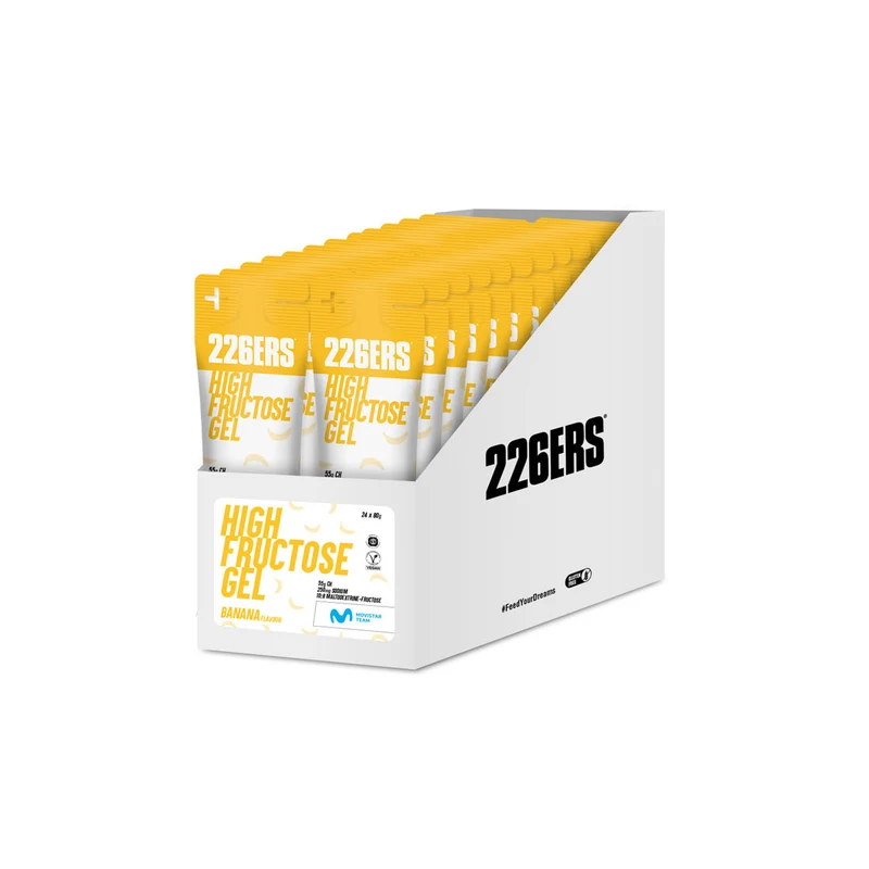 BOX 24 HIGH FRUCTOSE GEL 80g - Gel Energético con fructosa