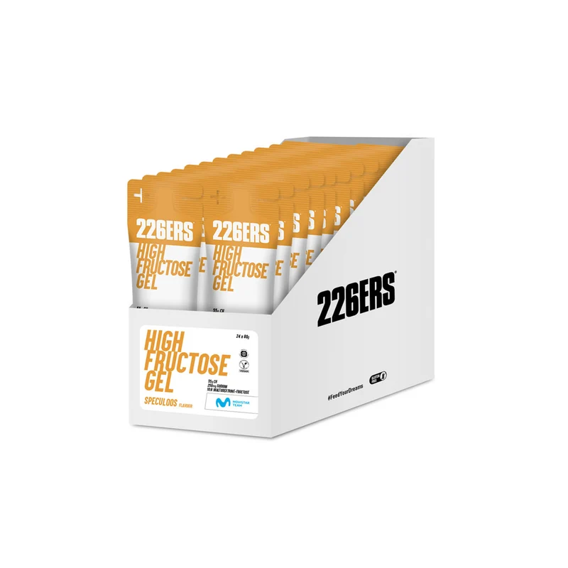 BOX 24 HIGH FRUCTOSE GEL 80g - Gel Energético con fructosa