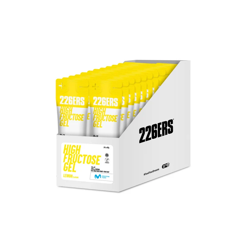 BOX 24 HIGH FRUCTOSE GEL 80g - Gel Energético con fructosa