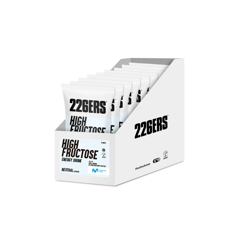 BOX 9 HIGH FRUCTOSE ENERGY DRINK - Monodosis