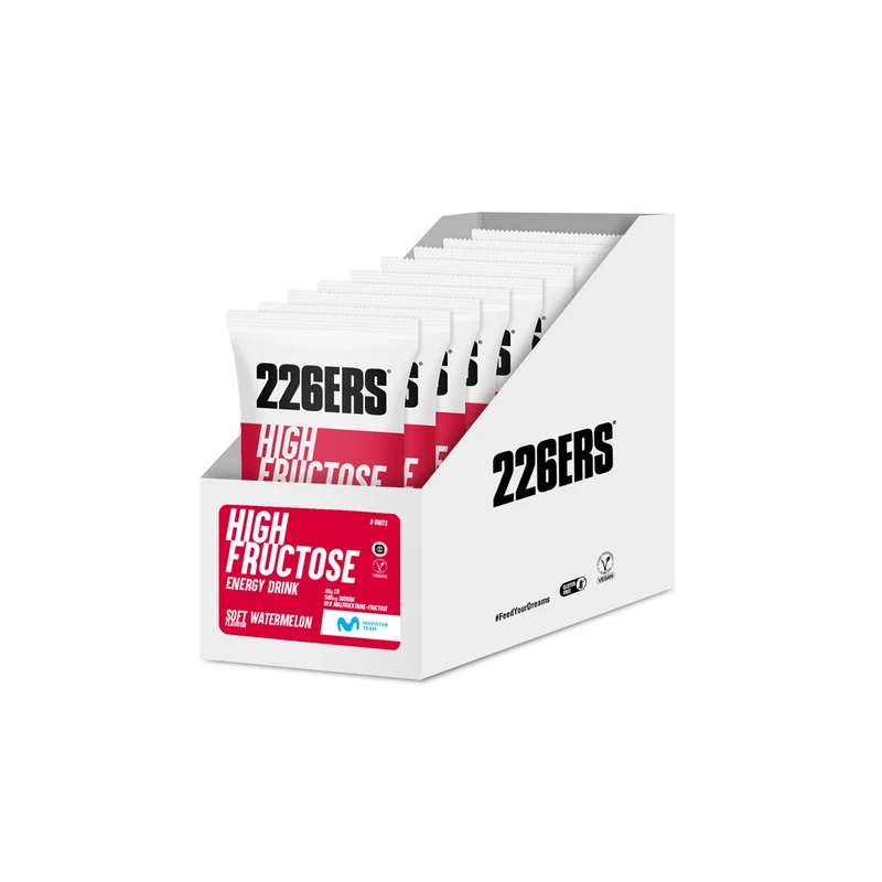 BOX 9 HIGH FRUCTOSE ENERGY DRINK - Monodosis