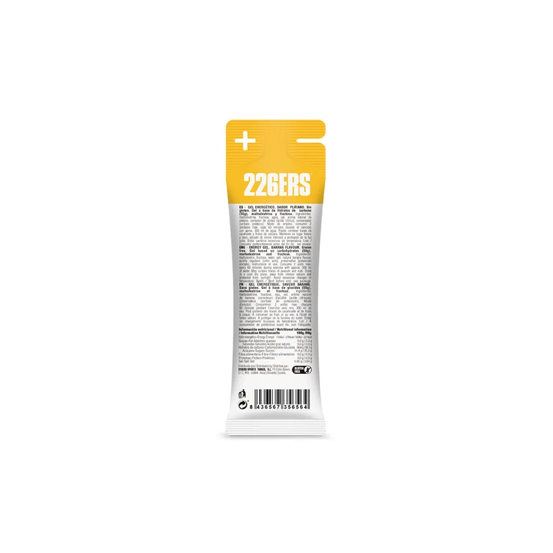 HIGH FRUCTOSE GEL 80g - Gel energético con fructosa