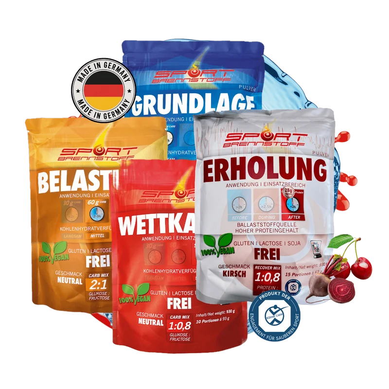 SportBrennstoff Komplettpaket – Sporternährung für Training & Wettkampf