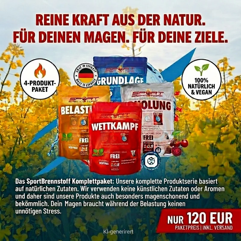 SportBrennstoff Komplettpaket – Sporternährung für Training & Wettkampf