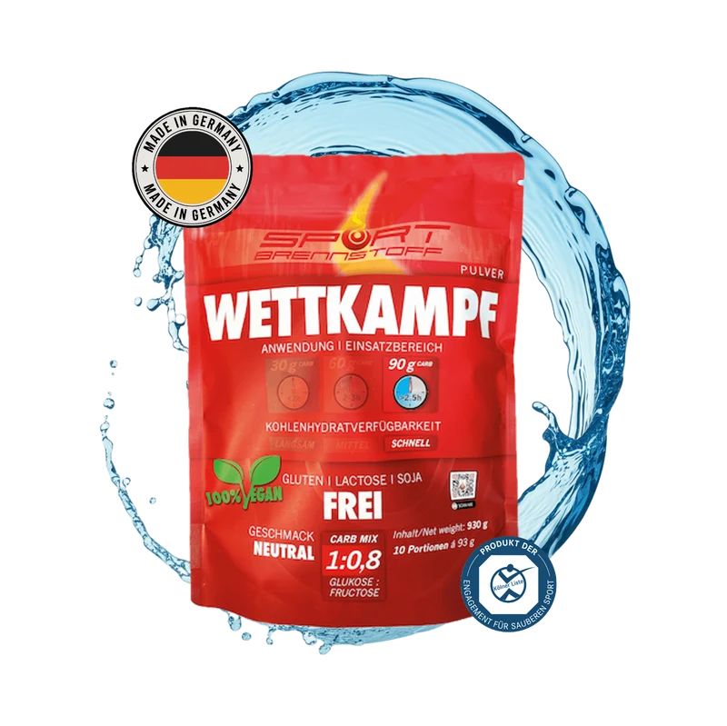 SportBrennstoff WETTKAMPF – Sportgetränk mit 90 g Kohlenhydraten