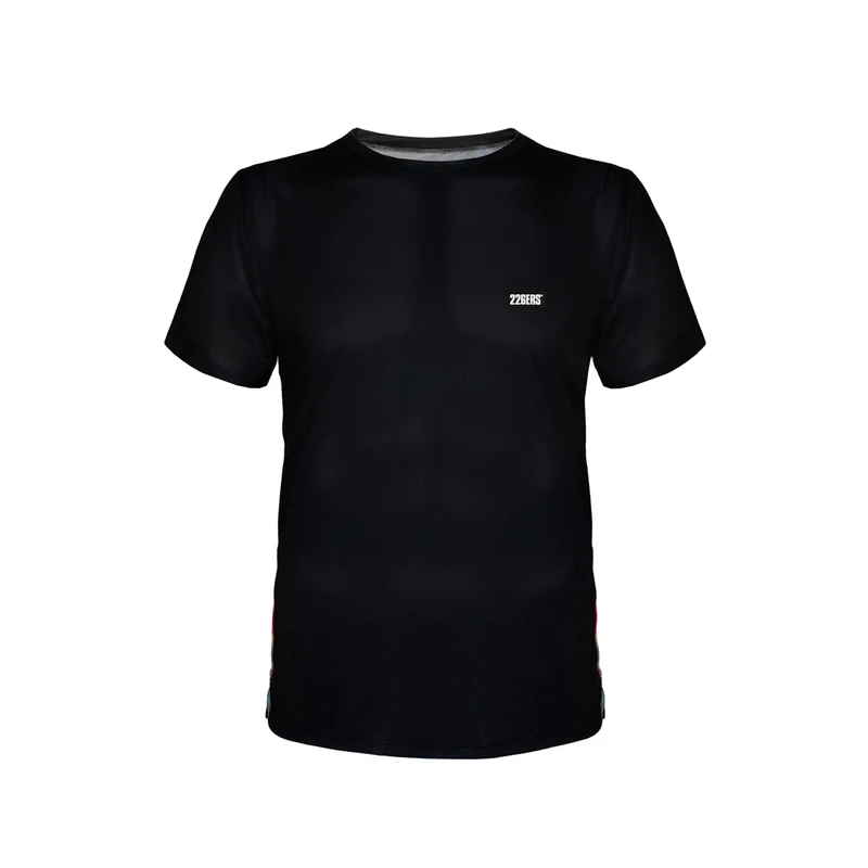 CAMISETA RUNNING - SLIM FLAG Manga corta