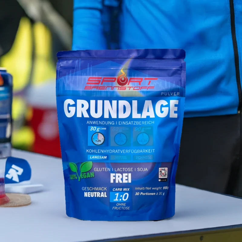 SportBrennstoff GRUNDLAGE – Sportgetränk für Zone-2-Training