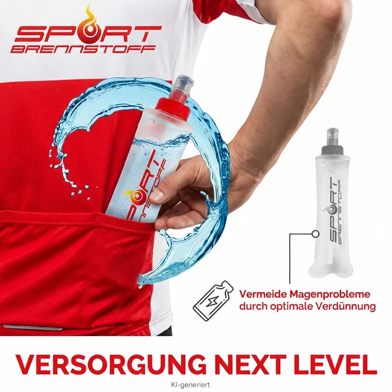SportBrennstoff BEGLEITER – Soft Flask 250 ml / 500 ml