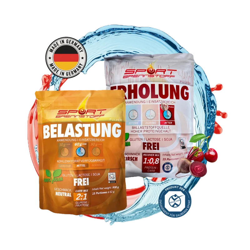 SportBrennstoff Belastungspaket – Sportgetränk & Recovery-Shake