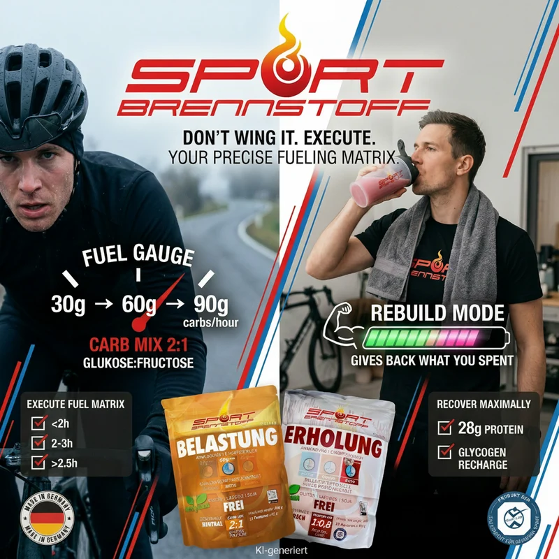 SportBrennstoff Belastungspaket – Sportgetränk & Recovery-Shake