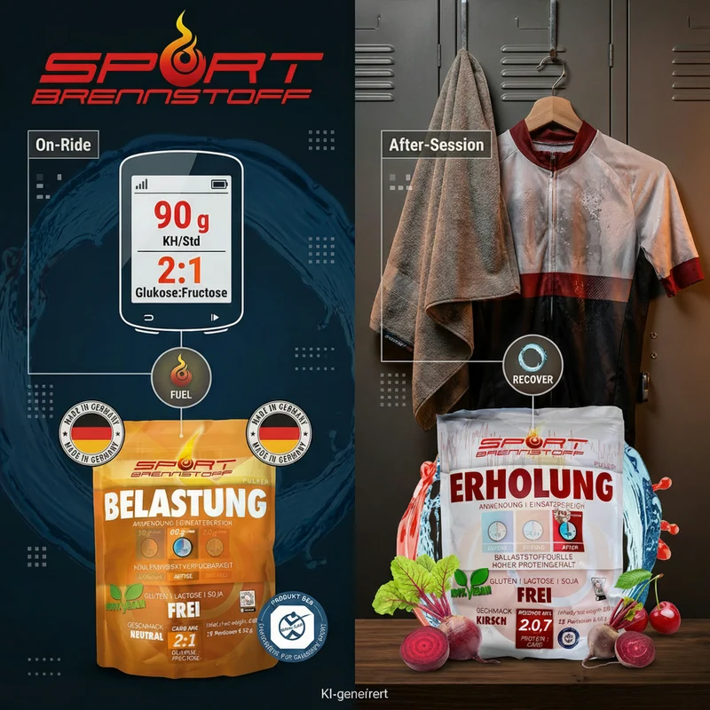 SportBrennstoff Belastungspaket – Sportgetränk & Recovery-Shake