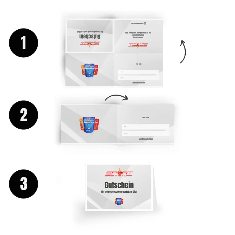 SportBrennstoff Geschenkgutschein – für Ausdauersportfans
