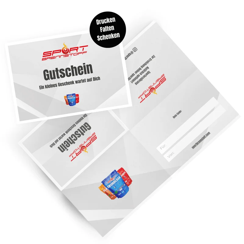 SportBrennstoff Geschenkgutschein – für Ausdauersportfans