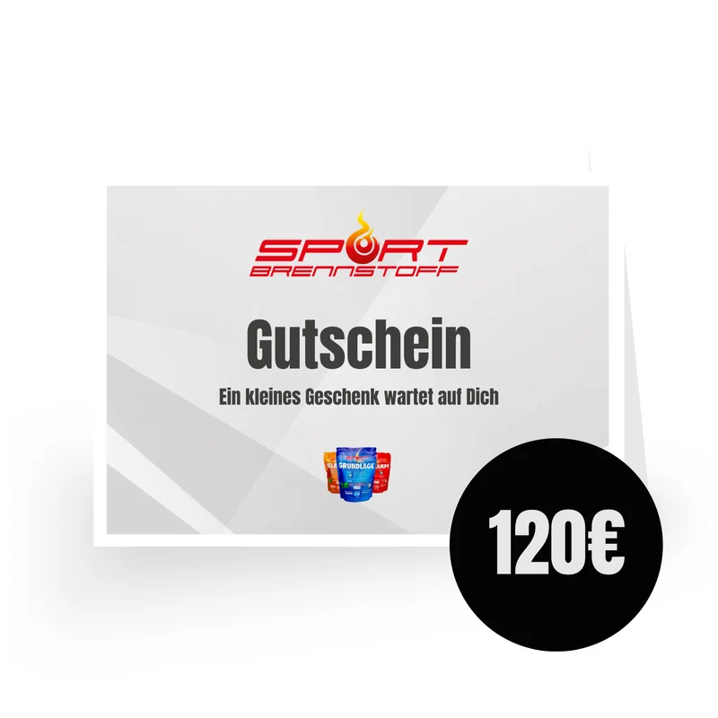 SportBrennstoff Geschenkgutschein – für Ausdauersportfans