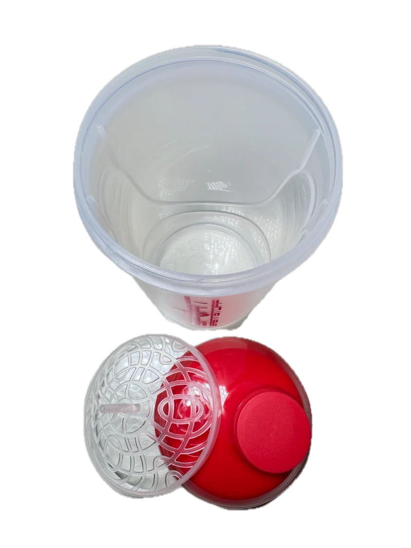 SportBrennstoff SHAKER – 600 ml Proteinshaker mit Sieb