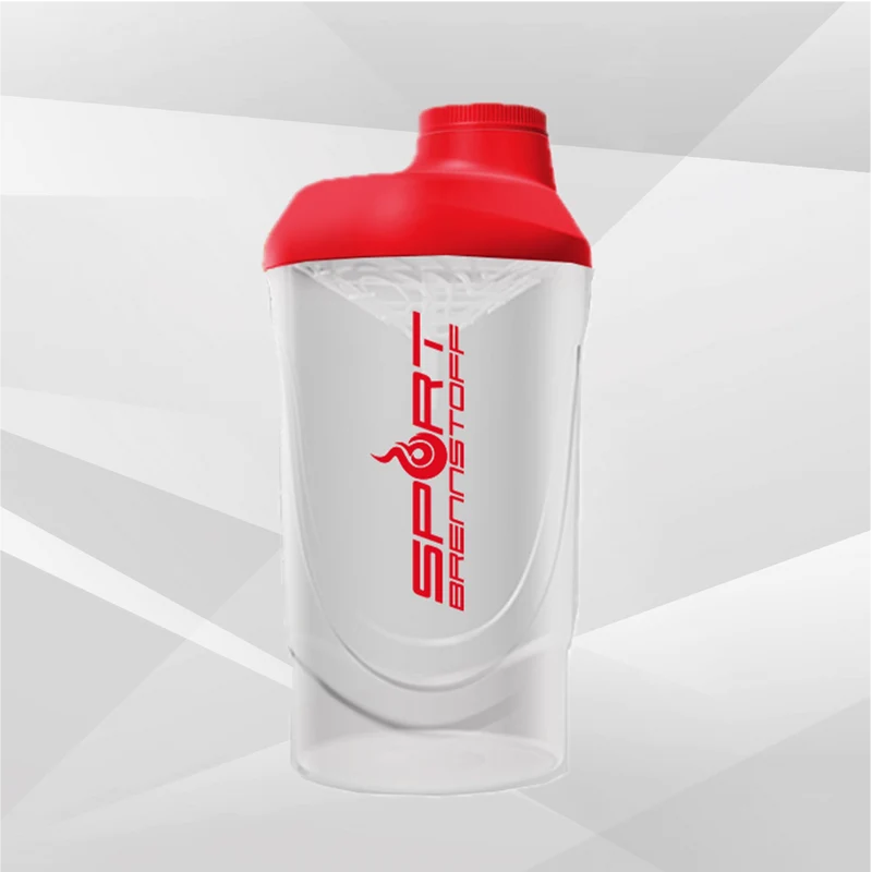SportBrennstoff SHAKER – 600 ml Proteinshaker mit Sieb